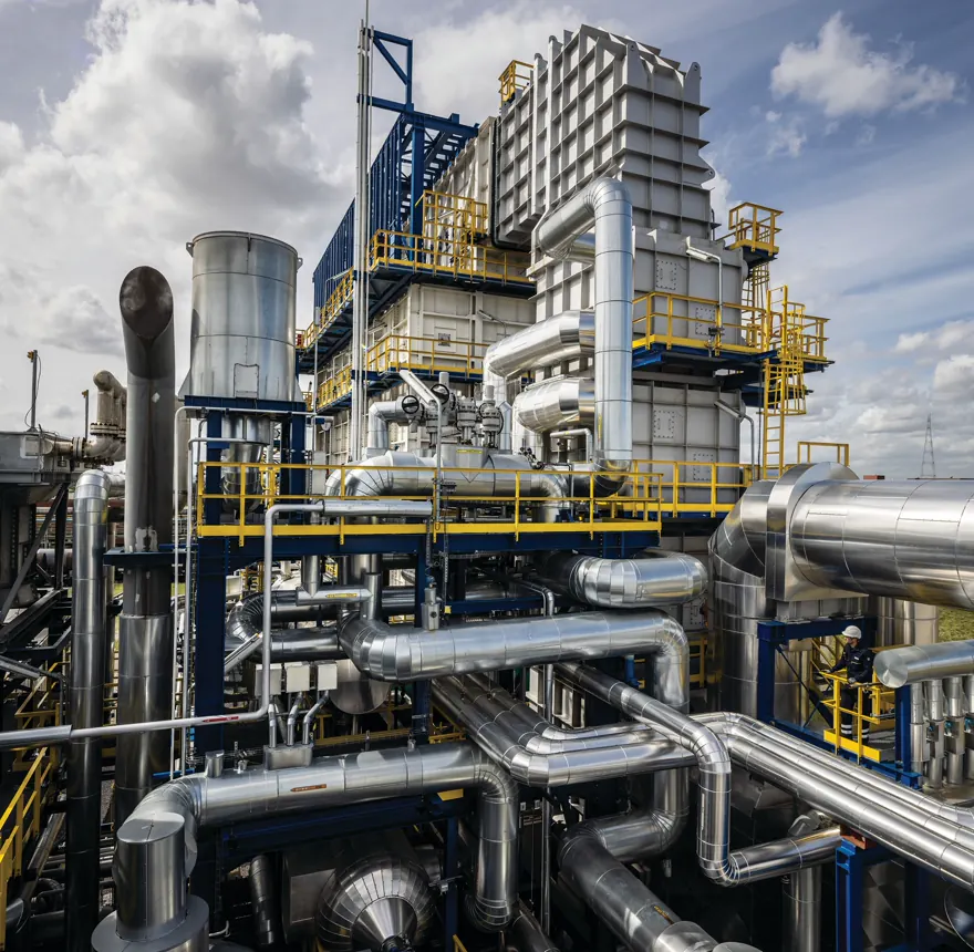 Postrojenje parnog reforminga u petrohemijskom kompleksu